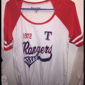 Texas rangers maternity shirt